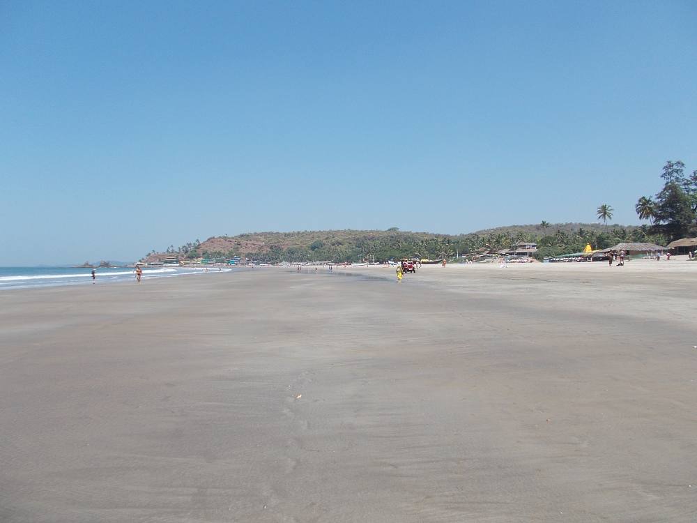 Arambol beach (north Goa). Пляж Арамболь (северное Гоа), Индия.
