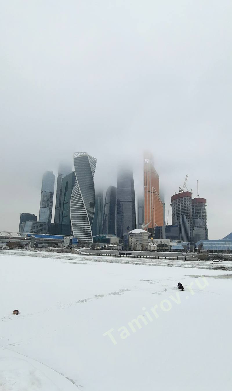 Сделана частным вебмастером Александром: Moscow international business center winter 2021