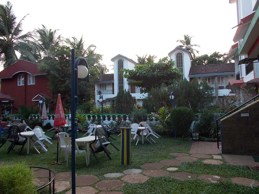 Индия, северный Гоа, Кадолим, отель Peravel. North Goa, hotel Peravel